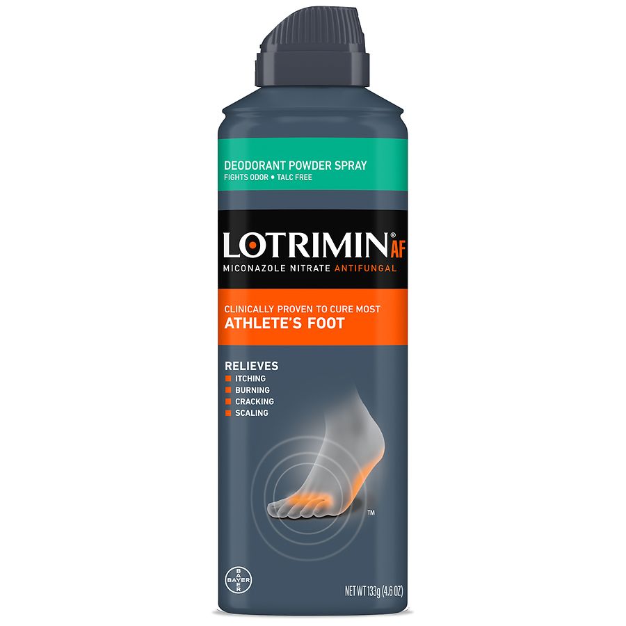 Lotrimin AF Athlete's Foot Deodorant Powder Spray