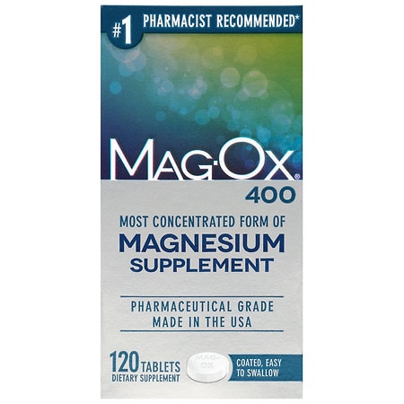Mag-Ox 400 Magnesium Oxide Supplement Tablets