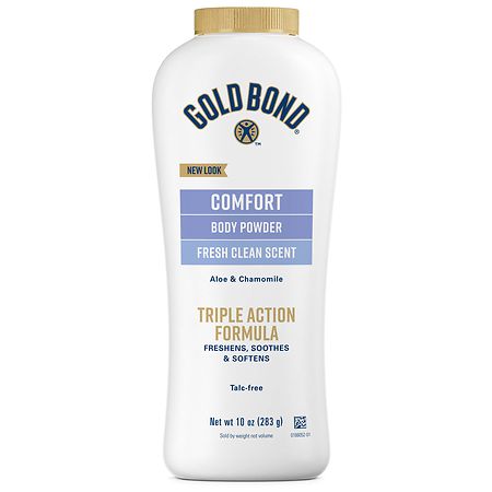Gold Bond Comfort Body Powder, Talc-Free Fresh Clean
