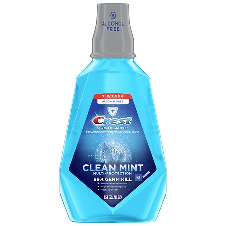 Crest Mouthwash Clean Mint