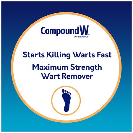 Compound W Maximum Strength One Step Plantar Medicated Foot Pads