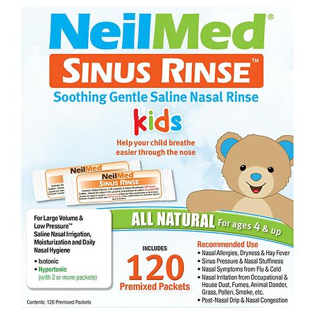 NeilMed Sinus Rinse Pediatric Refill Packets