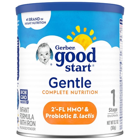 Gerber Good Start Baby Formula Powder, Gentle, Stage 1