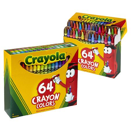 Crayola Crayons, 120 Count, Unused with Sharpener