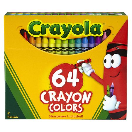 4 pack) Crayola Classic Crayons, 16 Ct, Back to School Supplies for Kids,  Art Supplies 