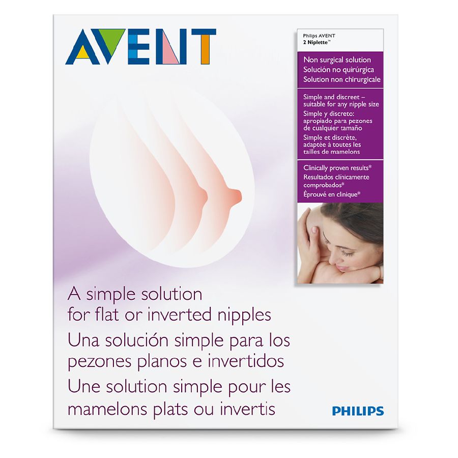 ala revisión Federal Avent Niplette For Inverted Nipples Clear | Walgreens