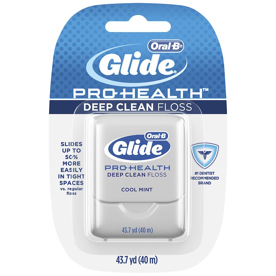 Forskudssalg Teknologi Faial Oral-B Glide Pro-Health Deep Clean Dental Floss Cool Mint | Walgreens