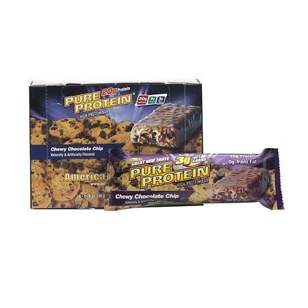 Pure Protein High Protein Snack Bar Chewy Chocolate Chip