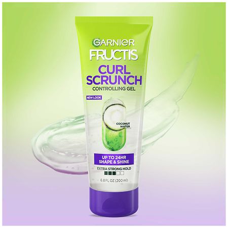 Garnier Fructis Style Curl Scrunch Hair | Controlling Curly Water, Coconut Walgreens Gel For with