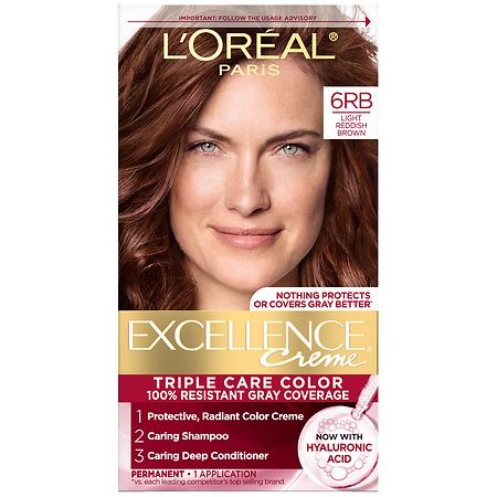 L'Oreal Paris Excellence Creme Permanent Triple Care Hair Color - 1.0 ea