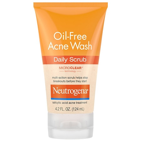 Neutrogena Oil-Free Acne Face Scrub With 2% Salicylic Acid