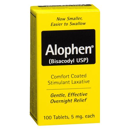 Alophen Enteric Coated Stimulant Laxative
