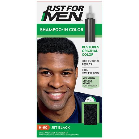 Just For Men Shampoo-In Color Jet Black H-60