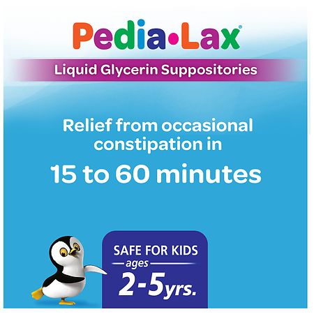 Fleet Pedia-Lax Liquid Glycerin Suppositories - 6 count, 4 ml each