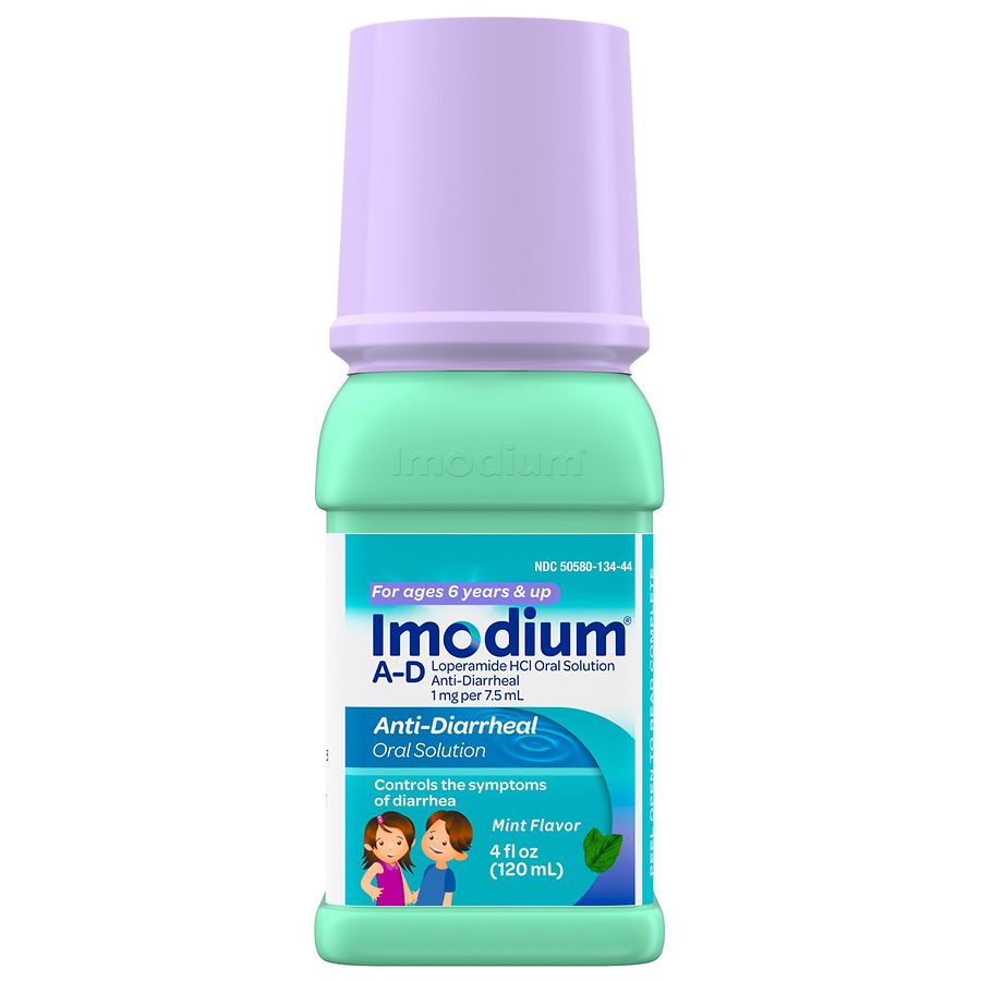 Imodium A-D Liquid Anti-Diarrheal Medicine For Kids Mint