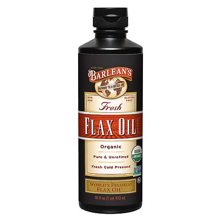 Barlean s Organic Flax Oil 16oz. Liquid