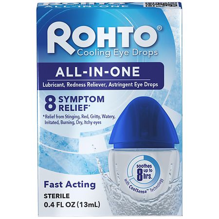 Rohto All-In-One Multi Symptom Eye Drops