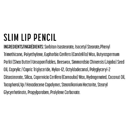 NYX Professional Makeup Slim Lip Pencil Creamy Long-Lasting Lip Liner, Espresso