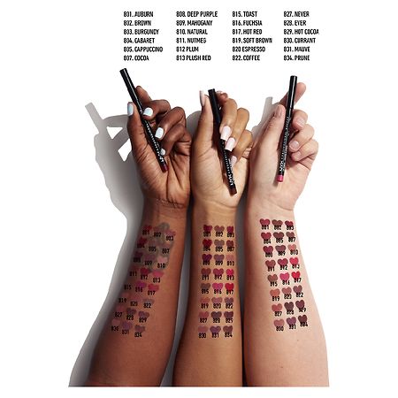 NYX Professional Makeup Slim Lip Pencil Creamy Long-Lasting Lip Liner, Espresso