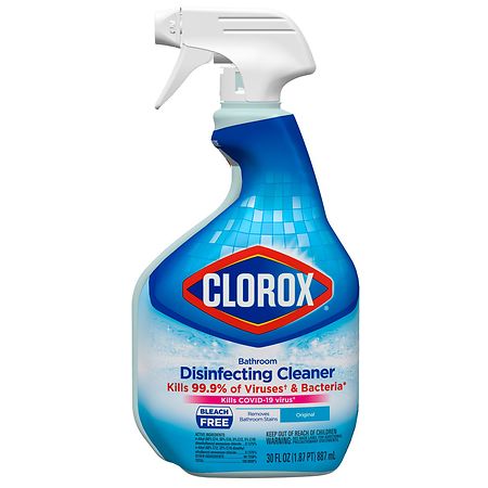 Clorox Disinfecting Bathroom Cleaner, Spray Bottle