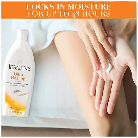 Jergens Ultra Healing Extra Dry Skin Moisturizer, Hand and Body Lotion