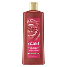 Caress Exfoliating Body Wash Tahitian Pomegranate & Coconut Milk ...