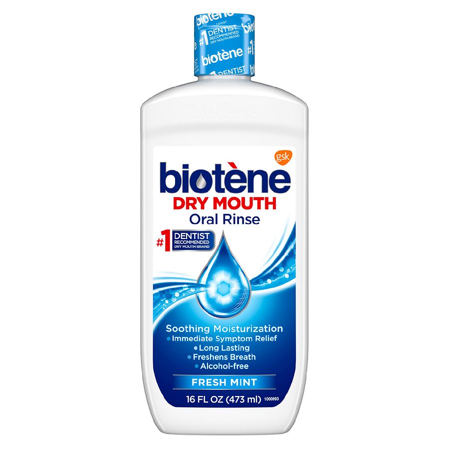 Biotene Mouthwash For Dry Mouth Relief Fresh Mint