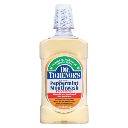 Dr. Tichenor's Mouthwash Concentrate & First Aid Antiseptic Peppermint