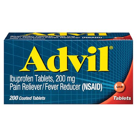 Advil Ibuprofen Tablets 200 mg