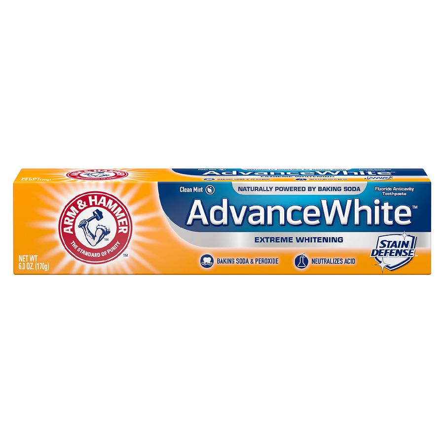 Arm & Hammer Extreme Whitening Control with Baking Soda & Peroxide, Stain Defense Mint