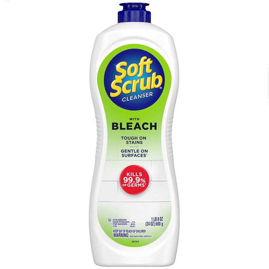Soft Scrub Antibacterial Cleaner with Bleach