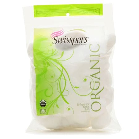 Walgreens Organic Cotton Balls, Hypoallergenic, Soft & Durable White