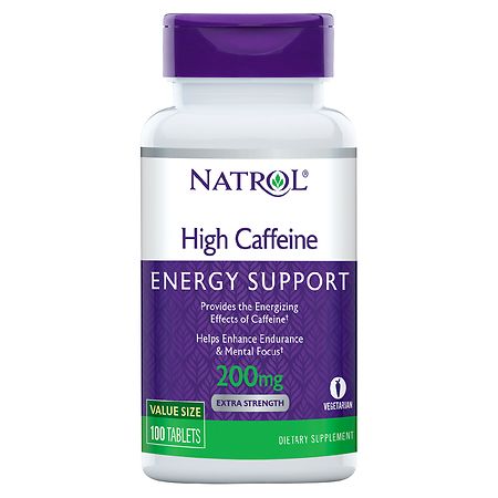 Natrol High Caffeine Energy Support