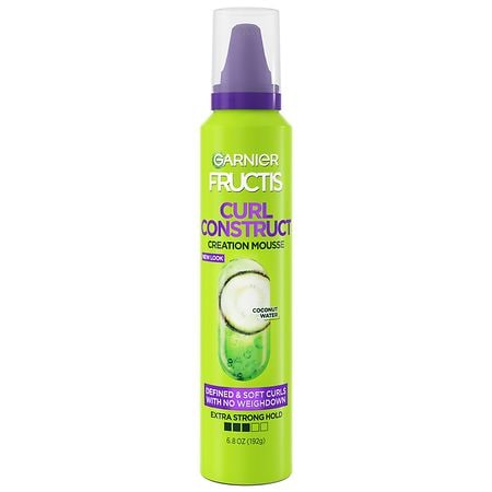 Garnier Fructis Style Curl Construct Creation Mousse, For Curly Hair |  Walgreens