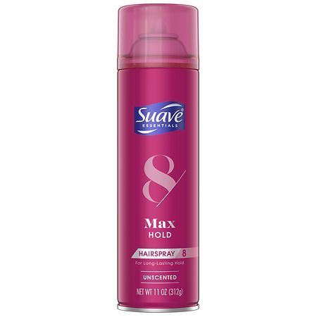 Suave Hairspray Max Hold Unscented
