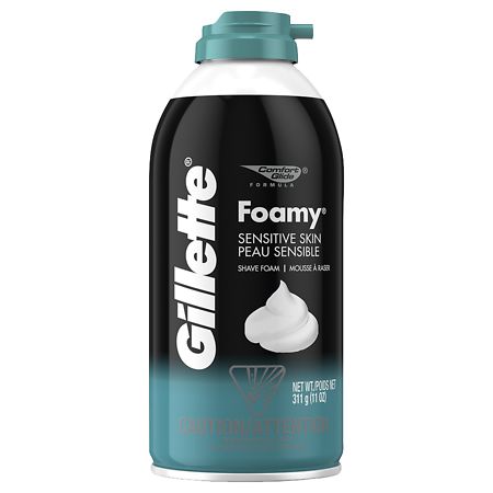 Gillette Foamy Sensitive Skin Shave Foam