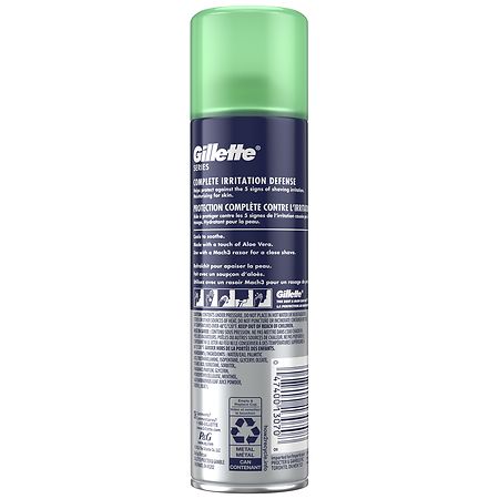 Gillette Series Soothing Shaving Gel for Men, Protects Against 5 Signs of  Shaving Irritation Aloe Vera | Walgreens