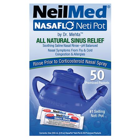 How to use a neti pot to flush your sinuses in 3 steps