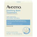 Aveeno Soothing Bath Soak For Eczema, Natural Colloidal Oatmeal Single Use Packets - 1.5 oz x 8 pack