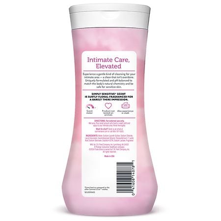 Summer's Eve Cleansing Wash for Sensitive Skin Simply Sensitive
