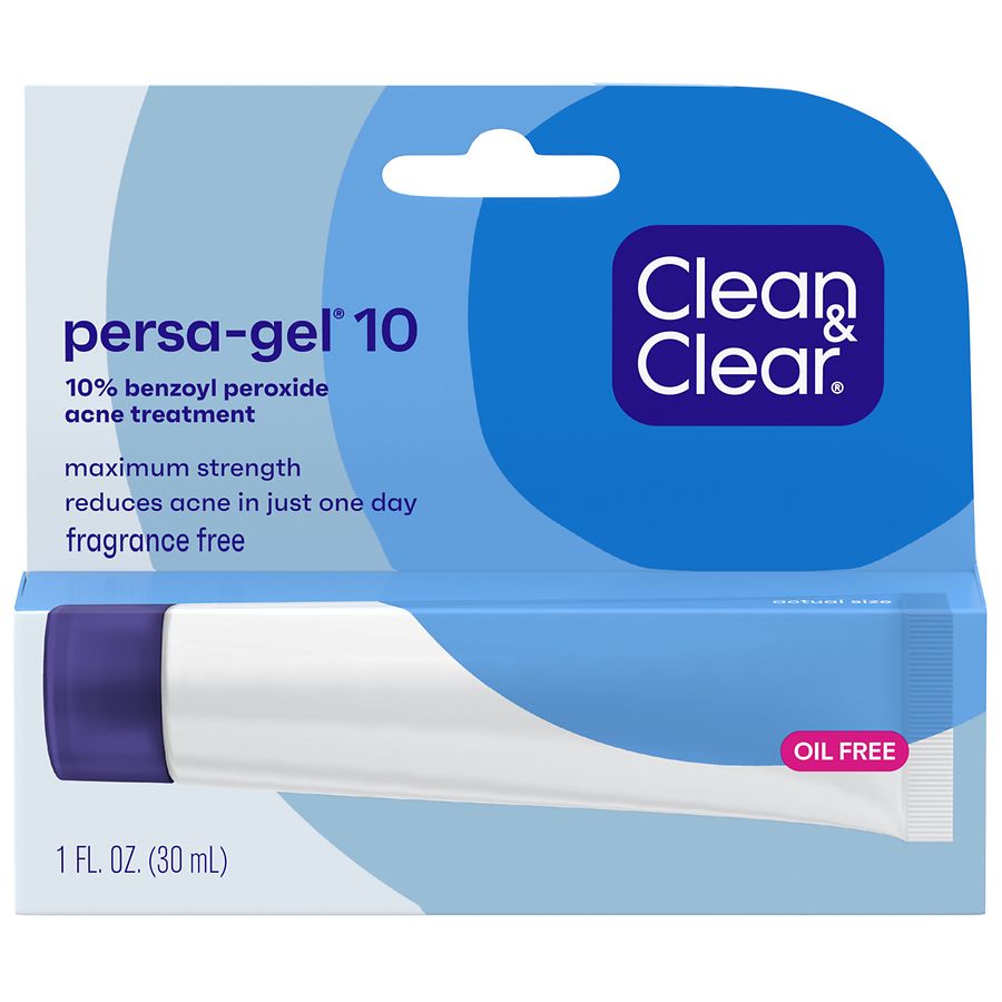 Clean & Clear Persa-gel 10 Oil-free Acne Spot Treatment - Fragrance Free -  1 Fl Oz : Target