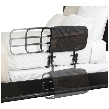 Stander SecureSleep Adjustable Bed Rail with Transfer Assistance and  Adjustable Legs (300 lbs Weight Capacity) in the Bed Rails department at