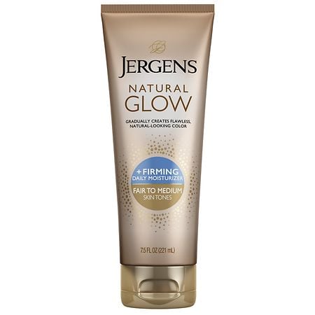 Jergens Natural Glow + Firming Self Tan Lotion Fair To Medium