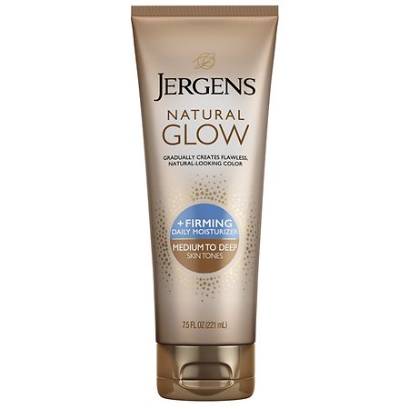 Jergens Natural Glow + Firming Self Tan Lotion Medium to Tan