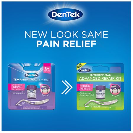 DenTek First Aid Kit  Emergency Tooth Repair Kit - Dentek