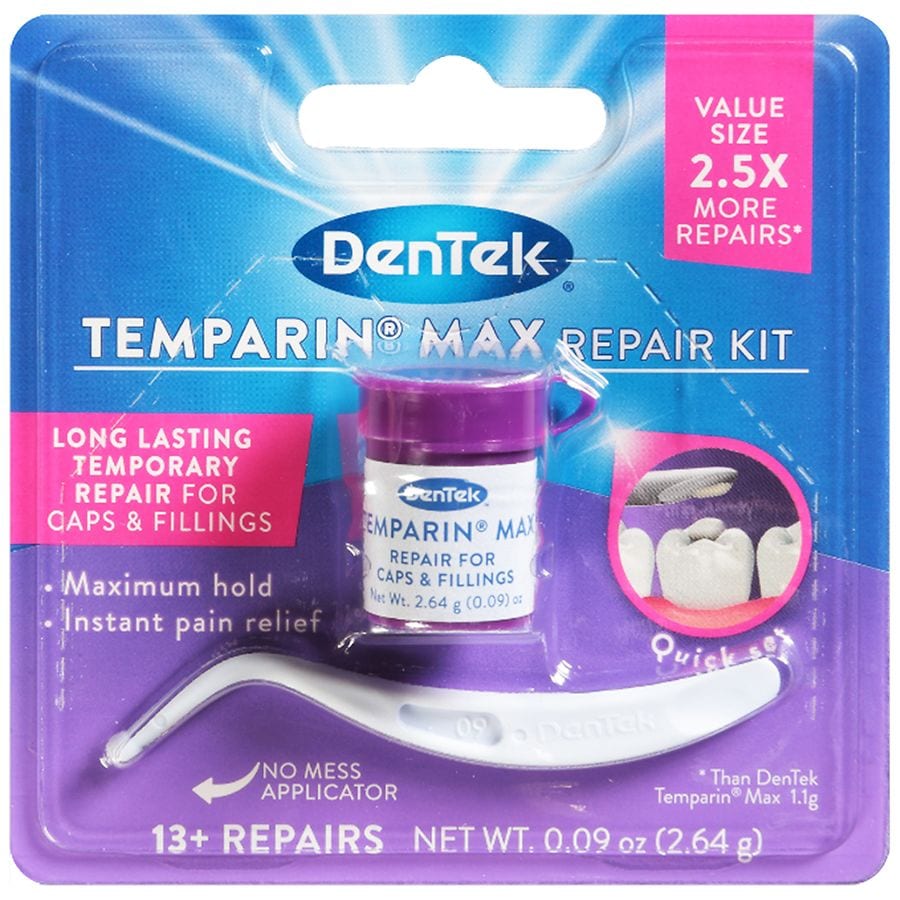 Den-Sure Repair Kit 4 Pack WITHOUT TEETH - US Dental Corporation