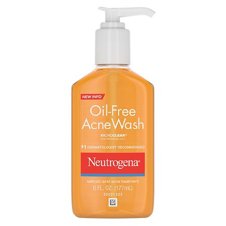 Neutrogena Oil-Free Salicylic Acid Acne Fighting Face Wash
