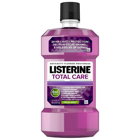 Listerine Anticavity Fluoride Mouthwash Fresh Mint