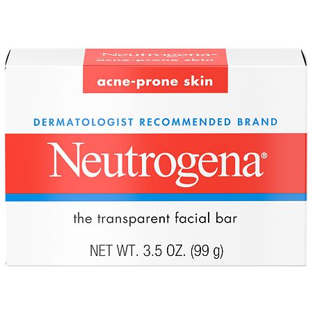 Neutrogena Glycerin Facial Cleansing Bar for Acne-Prone Skin