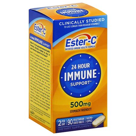 Ester C 500 mg Vitamin C Vitamin Supplement Coated Tablets